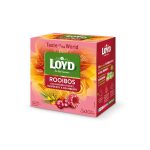 چای رویبوس کیسه ای هرمی لوید LOYD مدل تمشک، زغال اخته و عسل مانوکا Raspberries, blueberries and manuka honey پک 20 تایی